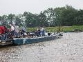 14 Hand Ferry 2 * A closer view of the hand ferry being pulled across by two men * 800 x 600 * (206KB)